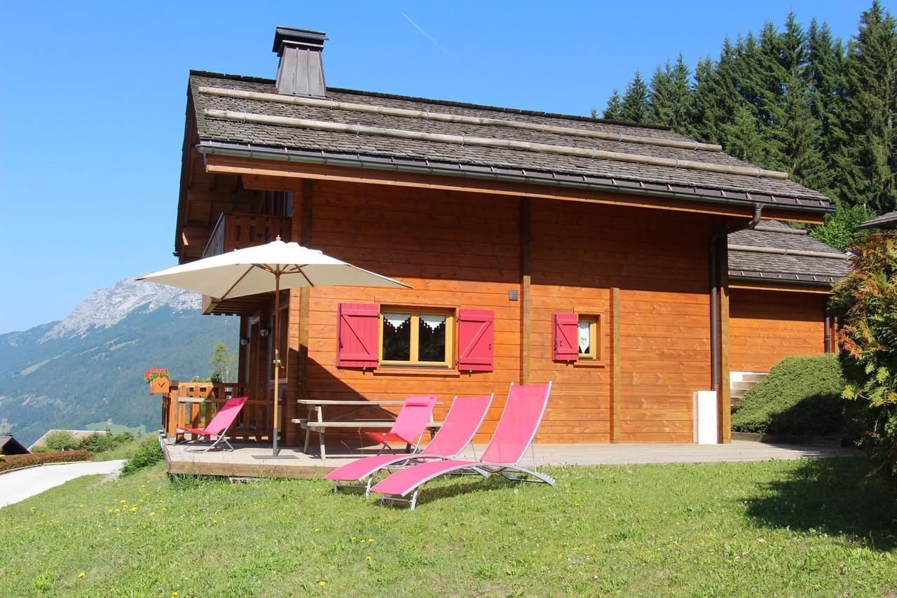 Les Chalets Du Danay Saint-Jean-de-Sixt Esterno foto