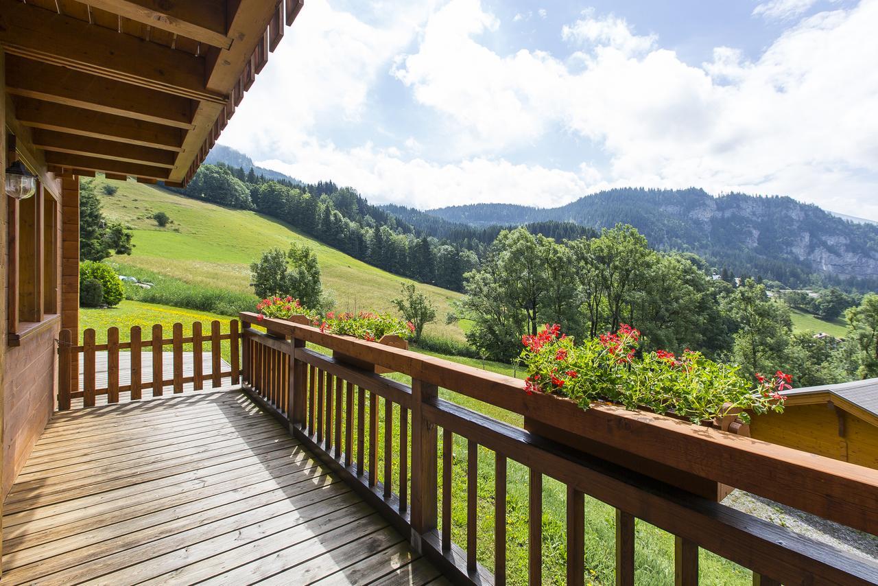 Les Chalets Du Danay Saint-Jean-de-Sixt Esterno foto